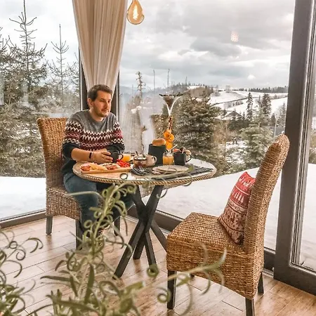 Casa de Férias Skalny Zakatek Z Grota Solna Na Wylacznosc Łapsze Niżne